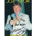 Norman Collier Comedian Hand Signed Photo