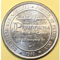 Ponderosa. $1 Casino Token. Reno, NV. F25.