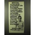 1971 Delta Airlines Ad - Professionals Like Kris Conrad