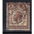 GB 1929 KGV 1 1/2d Brown postal union congress ...