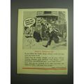 1948 Ministry of Transport Ad - Come on - you'll get across! Don't Chance it!