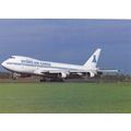 Hydro Air Boeing B747 2B8C Civil Aviation Postc...