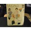 McCall's 7998 Misses Shirts Pattern - Size 12/1...