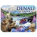 Denali Alaska with Rafting and Wildlife Landsca...