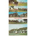 Bull Hotel Long Melford Suffolk 3x 1970s Postca...