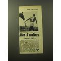 1960 Allen-A Walkers Underwear Advertisement - Briefer than boxers