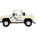 Land Rover Defender 90 Pickup Truck White with ...
