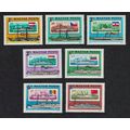 Hungary Paddle-steamers Ships 7v 1981 MNH SG#33...