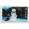 NORWAY 2006 CHILD CHRISTMAS SNOWMAN SNOW XMAS A...