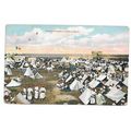 Postcard Morocco soldiers fort Gibraltar stamp ...