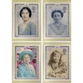 THE QUEEN MOTHER, set of 4 issued 1990 by Post ...