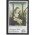 AUS 1978 25c 'CHRISTMAS' FINE USED (EBID52-101)