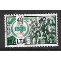 MALTA 1983 ANNIV GENERAL WORKERS UNION 8c WORKE...
