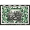 St Helena 1934 SG115 1d Black & Green Mounted M...