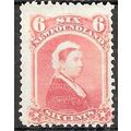 Newfoundland 1870 SG39 6d Rose Mounted Mint ..
