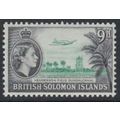 British Solomon Islands 1960 9d Henderson Field...