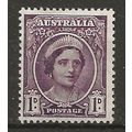 Australia 1943 SG203 1d Brown-Purple Mounted Mi...