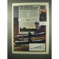 1981 Weaver Steel-Lite II Scope Ad - Auto-Comp