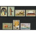 Australia 1972 Pioneer Life set 7v SG523-529 UM