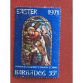 Barbados 1971 Easter 35c Via Dolorosa St Margar...