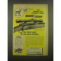 1951 Weaver Model KV Variable Power Scope Ad - The ideal scope for big game