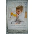 Vintage: Patons 3998 classic cardigans & vest, 3 to 24 months, DK