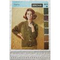 Vintage: Sirdar 2072 lady's jacket, Caprine, 34-40 inch