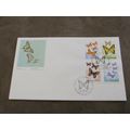 1988 Canada postal FDC Cover - Butterflies - Na...