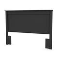 Full / Queen size Headboard in Black Finish - M...