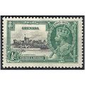 Grenada 1935 SG145 1/2d Black & Green Silver Ju...