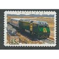 AUS 1993 45c (S/A) 'TRAINS- THE GHAN' FINE USED...