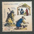 GER 2003 45c+20 'CHRISTMAS' FINE USED (EBID 51-...