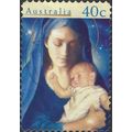 AUSTRALIA, CHRISTMAS, Madonna and Child s/a, bl...