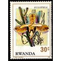 Rwanda 1976 Flower 30c MH Stamp Orchids