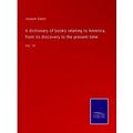 A dictionary of books relating to America, from...