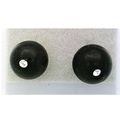Black Onyx Crystal 8mm Gemstone Stud Earrings 1