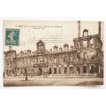 1920 postcard Reims dans les ruines, Hotel de V...