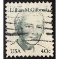 US Stamp #1868 used: 1984 40c Lillian M Gilbret...