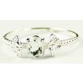 Green Amethyst (Prasiolite), 925 Sterling Silve...