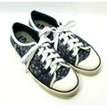 G by Guess Gray w/ Stars Fabric Upper Sneakers ...