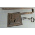 RARE ANTIQUE 1700's -1800's LARGE WROUGHT IRON ...