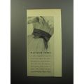 1957 Lord & Taylor Belt Advertisement - A Pleated Ribbon