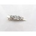 Extra tiny small silver metal slim celtic allig...