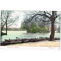 Connaught Waters, Chingford, Essex, Postcard