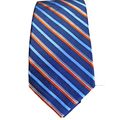 Cremieux Men's Multi Striped Navy Rust Gold 100...