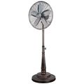 Optimus 16 Inch Retro Oscillating Stand Fan wit...