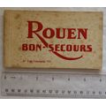 vintage Book of 20 Postcards Rouen, France