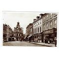 Devon postcard Town Hall Fore Street Tiverton