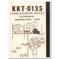 kkt-0135 marvin bailey houston tx 1960s cb radi...