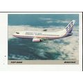 Aviation BOEING 737-500 Official Postcard